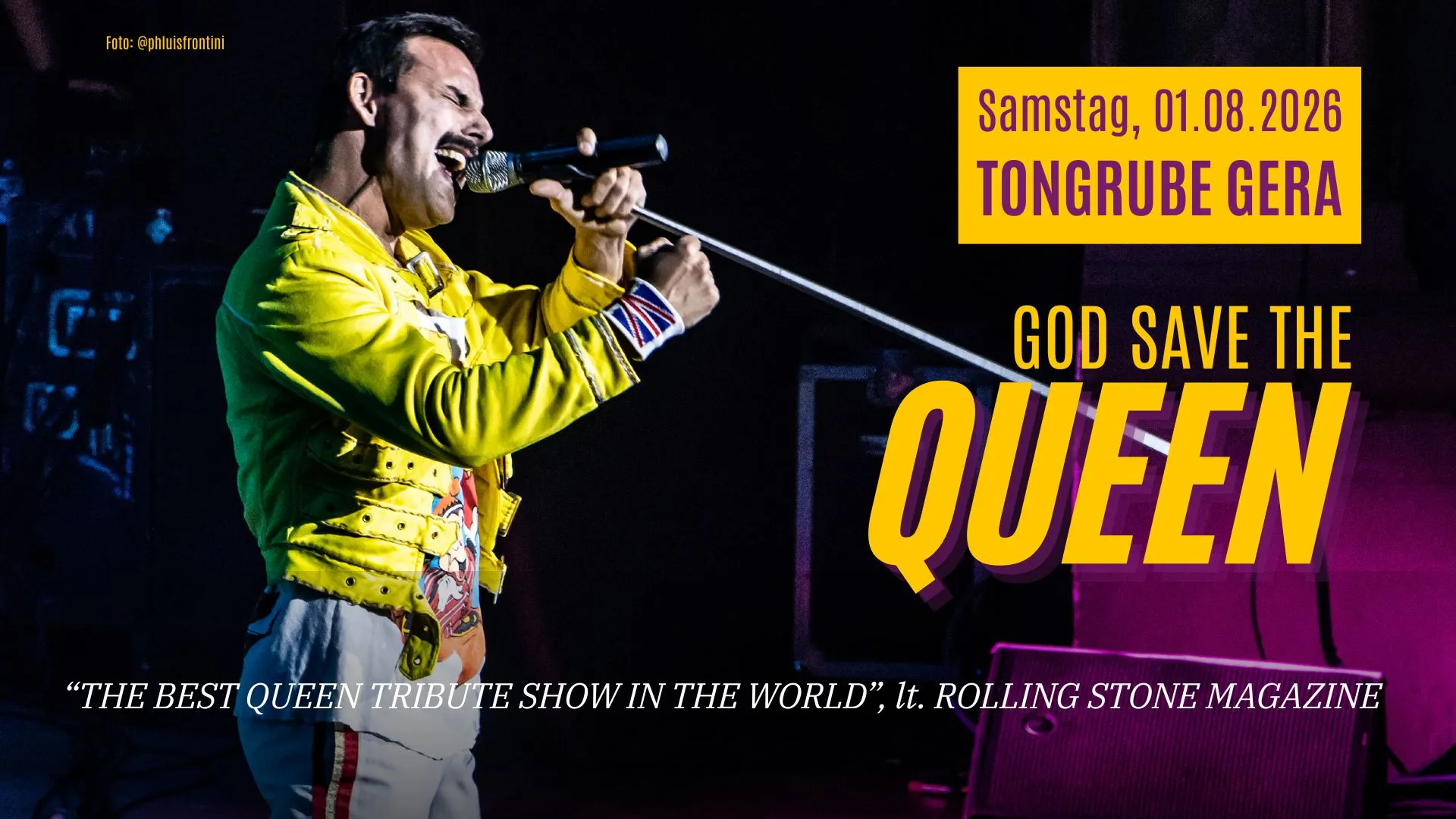 GOD SAVE THE QUEEN - Foto: @phluisfrontini