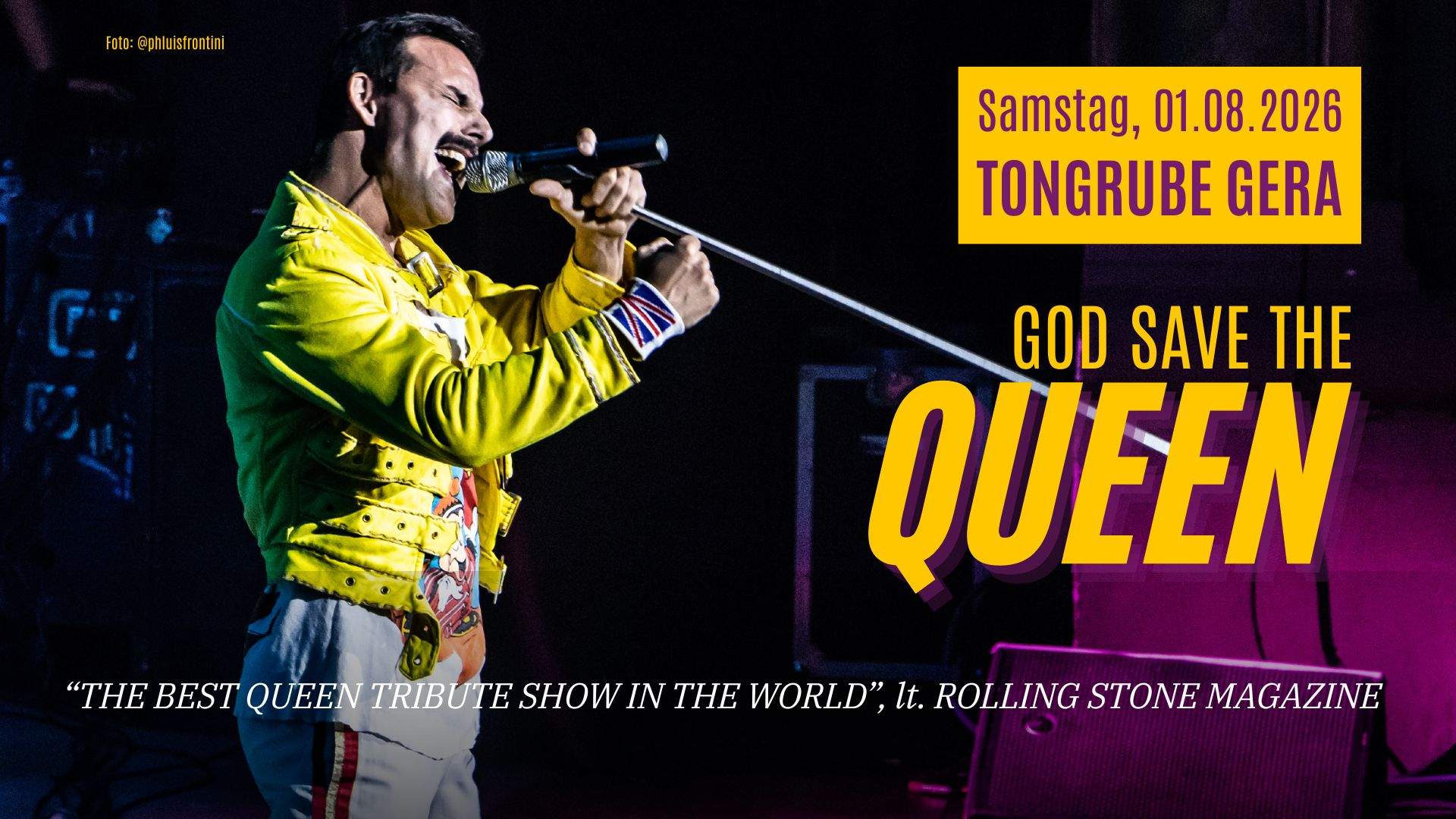 GOD SAVE THE QUEEN - Foto: @phluisfrontini